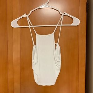 White Crop Top